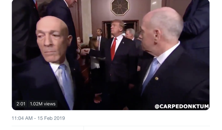 President Trump Tweets, Pins Carpe Donktum’s SOTU Meme President Trump Tweets, Pins Carpe Donktum’s SOTU Meme