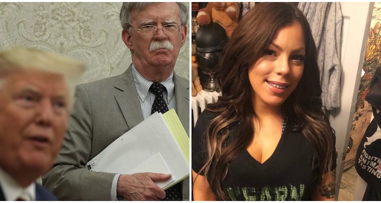 Cassandra Fairbanks Celebrates President Trump Firing John Bolton Cassandra Fairbanks Celebrates President Trump Firing John Bolton