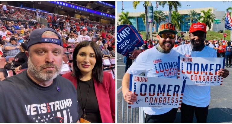 Laura Loomer Met with Supporters of Her Campaign at President Trump’s Rally Laura Loomer Met with Supporters of Her Campaign at President Trump’s Rally